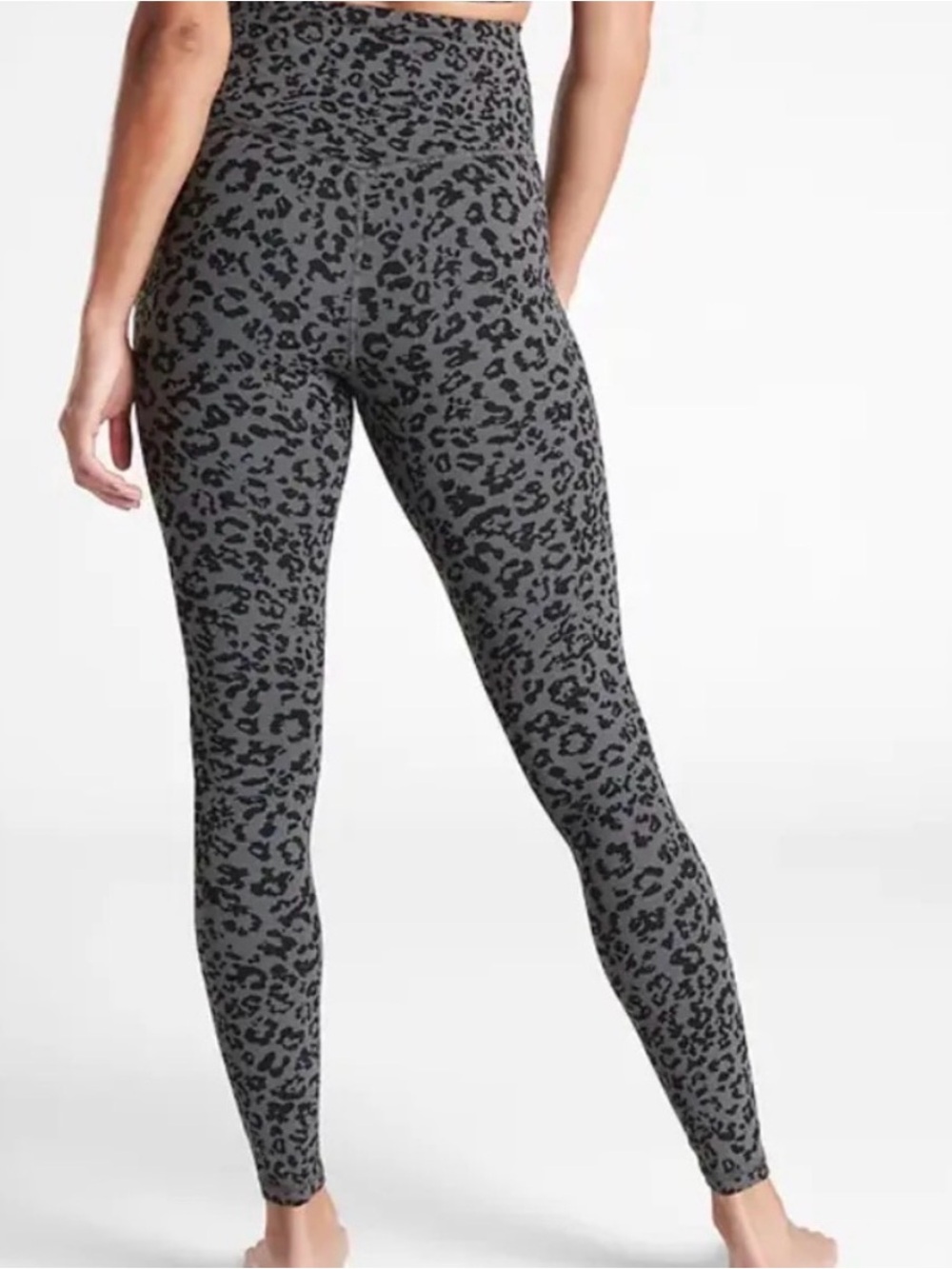 Athleta Elation Ultra High Rise Leopard Leggings XS - Picture 5 of 5